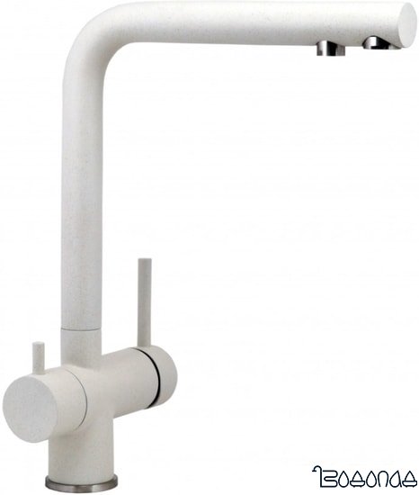 Смеситель ZorG Matto (белый камень) Смеситель ZorG Matto (белый камень)