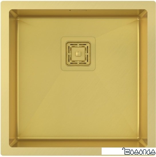 Кухонная мойка Aquasanita Dera Der100X-G (золотистый)