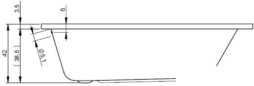 Ванна Riho Dola 150x70 [BB29]