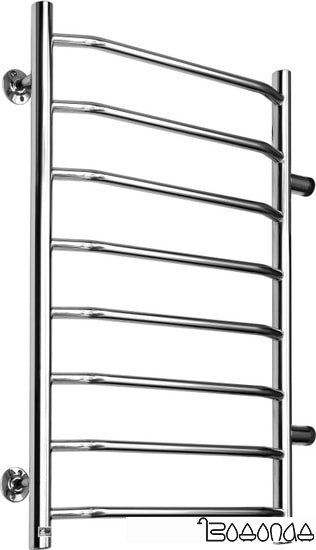 Полотенцесушитель Ростела Трапеция боковое подключение 1" 8 перекладин 40x80 см