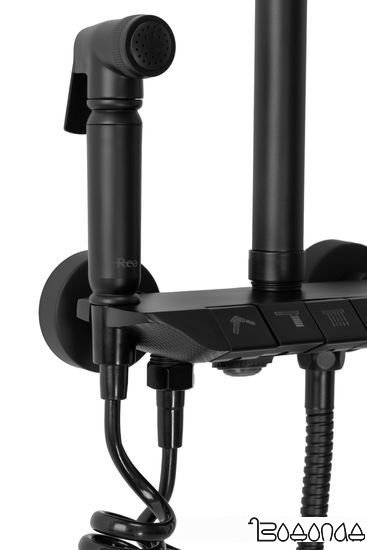 Душевая система Rea Max Black REA-P6615 фото 4