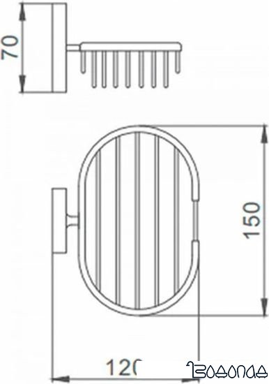 Мыльница Ekko E1902-2
