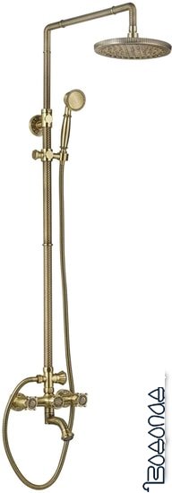 Душевая система ZorG A 2002DS-BR