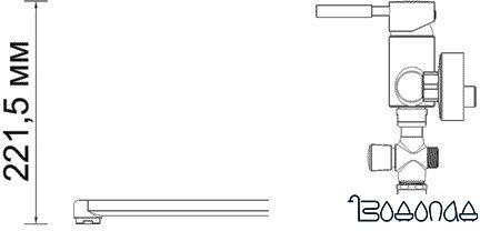 Смеситель Wasserkraft Main 4102L фото 4