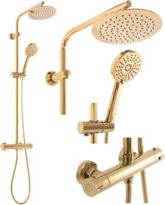 Душевая система Rea Bliss Gold REA-P8806