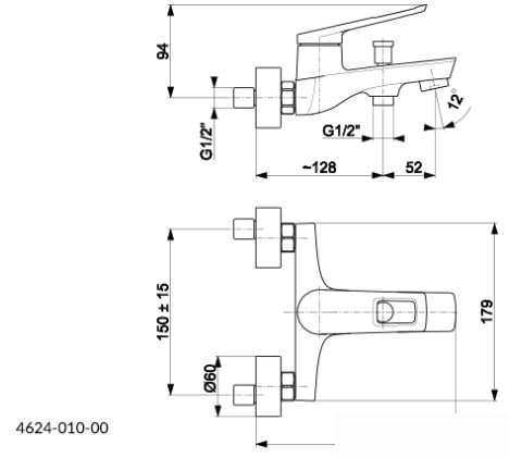 Смеситель Armatura Amazonit 4624-010-00