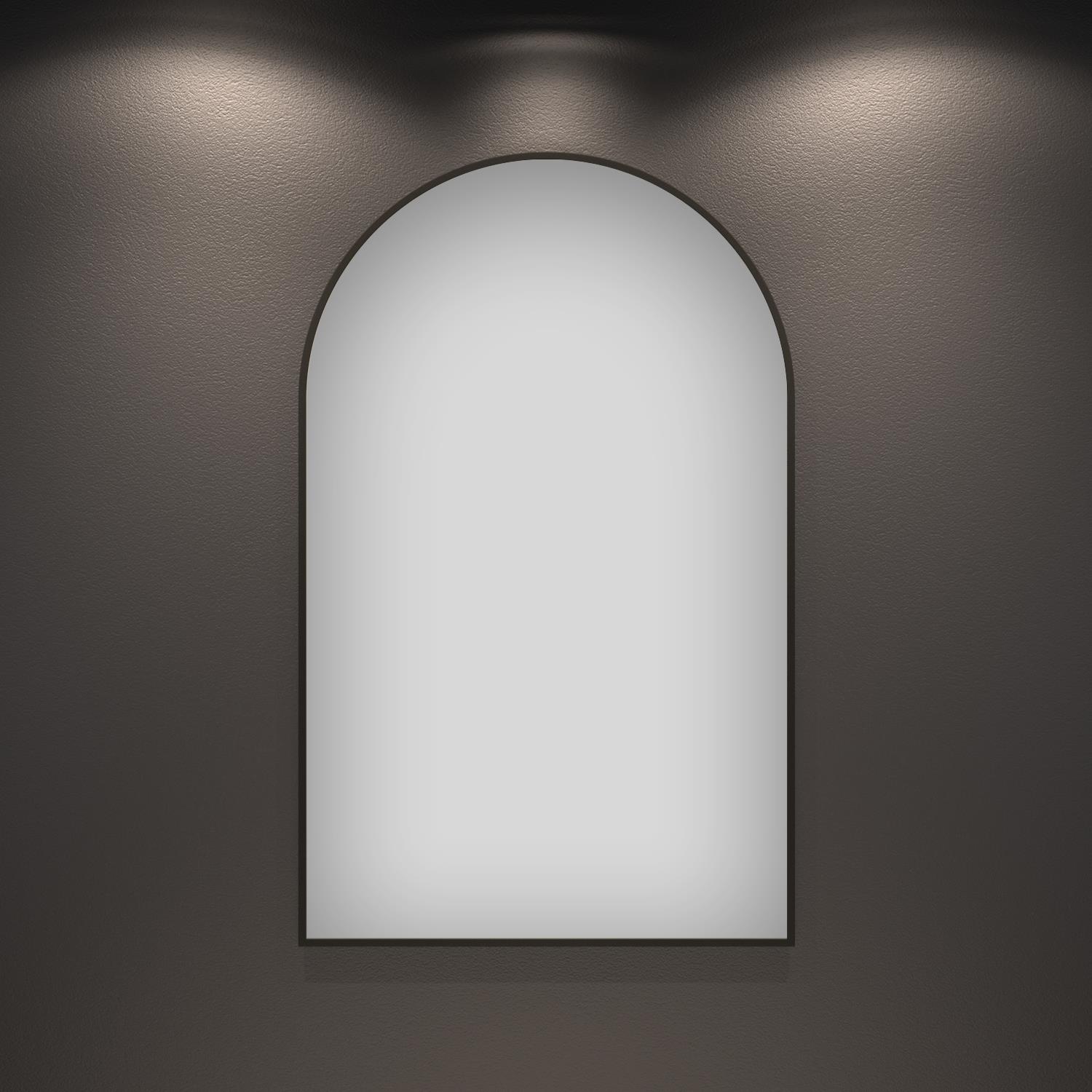 Чистый силуэт зеркала без подсветки