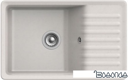 Кухонная мойка GranFest QUARZ GF-ZW73 (белый) Кухонная мойка GranFest QUARZ GF-ZW73 (белый)