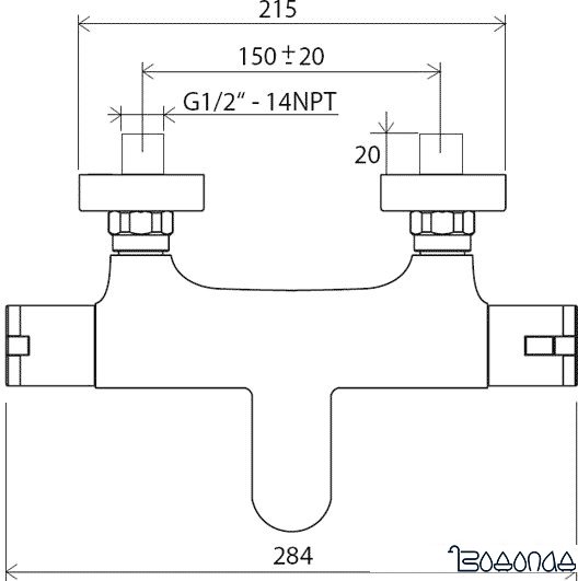 Смеситель Ravak TE 022.00/150 [X070047] фото 4