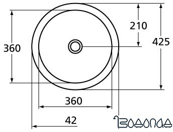 Умывальник Ideal Standard Strada K078301 42.5x42.5 фото 3