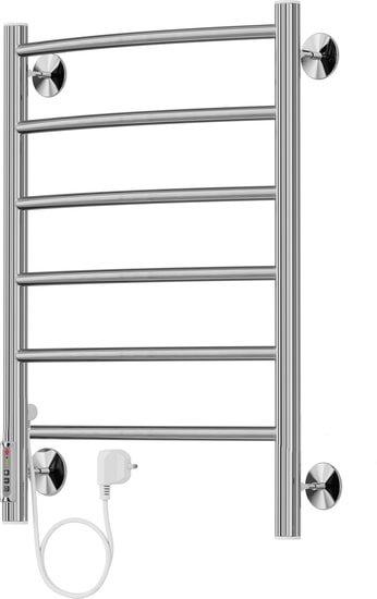 Полотенцесушитель TERMINUS Классик П6 электро с диммером слева (450x650)