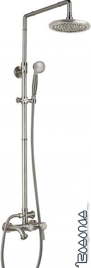 Душевая система ZorG A 201DS-SL (античное серебро)