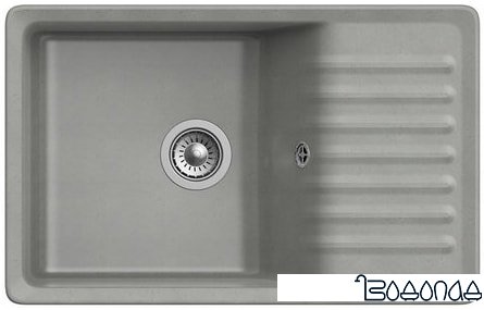 Кухонная мойка GranFest QUARZ GF-ZW73 (серый) Кухонная мойка GranFest QUARZ GF-ZW73 (серый)