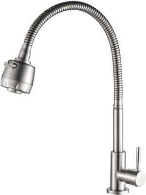 Смеситель Haiba HB4181 (нержавеющая сталь)