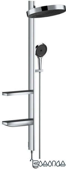 Душевая система Hansgrohe Rainfinity Showerpipe 360 1jet 26842000 (хром)