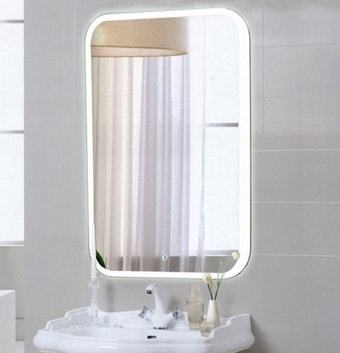 Континент Зеркало Glamour LED 60x80