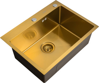 Кухонная мойка ARFEKA AF 600*450 Golden PVD Nano Кухонная мойка ARFEKA AF 600*450 Golden PVD Nano