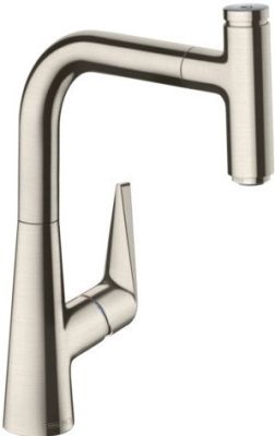 Смеситель Hansgrohe Talis Select S 72822800 (нержавеющая сталь)