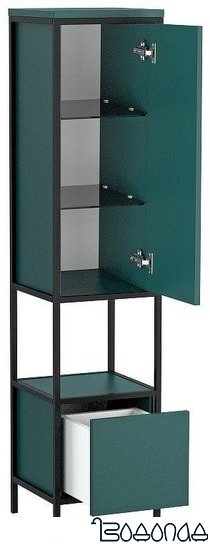 Мебель для ванных комнат Cersanit Шкаф-пенал Botanique 30 63016 фото 3