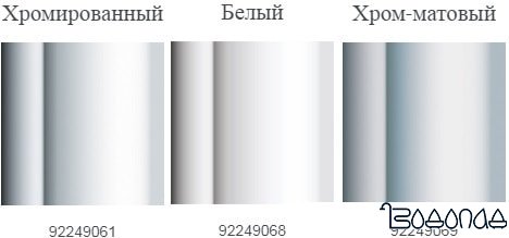 Панель смыва Villeroy & Boch ViConnect 92249061 (хром)