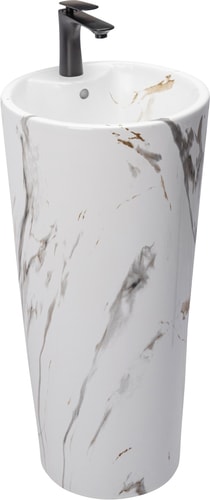 Умывальник Rea Blanka (матовый камень)