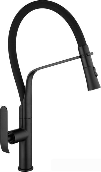 Смеситель Rea Castor REA-B6935 (черный матовый) фото 1