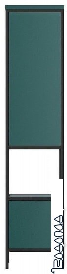 Мебель для ванных комнат Cersanit Шкаф-пенал Botanique 30 63016 фото 2