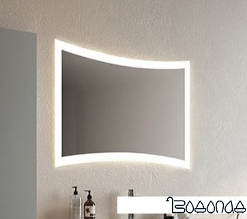 Континент Зеркало Silence 100x68