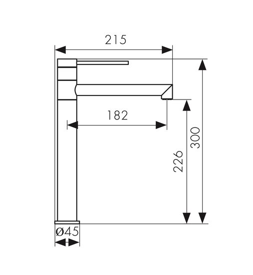 Смеситель Kaiser Vita 43111-2 (черный матовый)