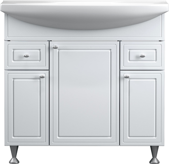 Damixa тумба с умывальником Palace One M41-FSX0853WG-WCC085