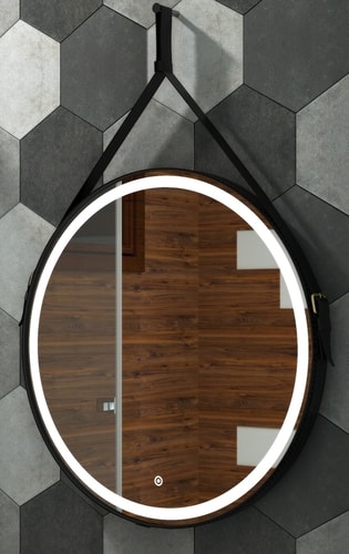 Континент Зеркало Millenium Led 65 (черный)