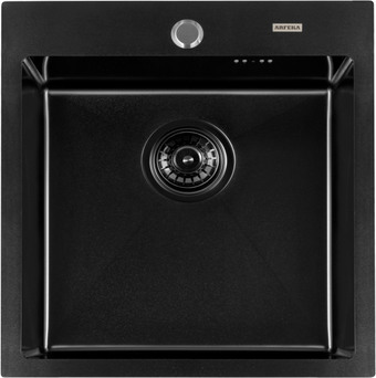 Кухонная мойка ARFEKA AF 500*505 Black PVD Nano Кухонная мойка ARFEKA AF 500*505 Black PVD Nano