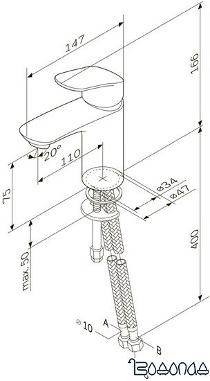 Смеситель AM.PM Like F8093016