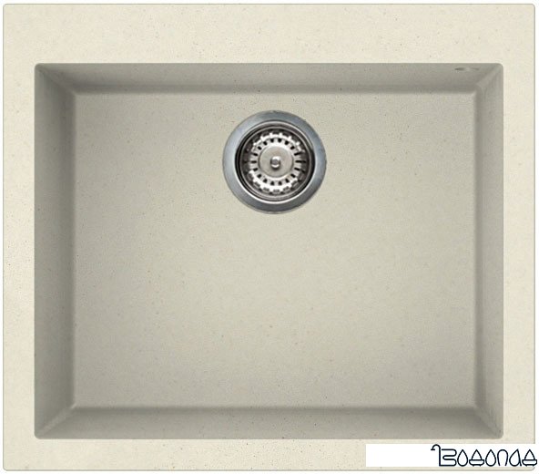 Кухонная мойка Elleci Quadra 105 Bianco Antico 62