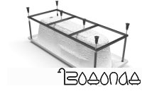 Каркас Cersanit Santana K-RW-SANTANA 170