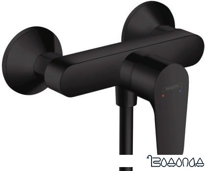 Смеситель Hansgrohe Talis E 71760670 (черный матовый)