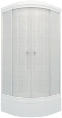 Душевая кабина Triton Стандарт В3 90x90 (белый лен)