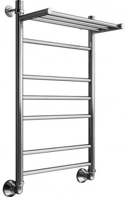 Полотенцесушитель Маргроид Вид 10 боковое подключение с полкой 80x50 справа