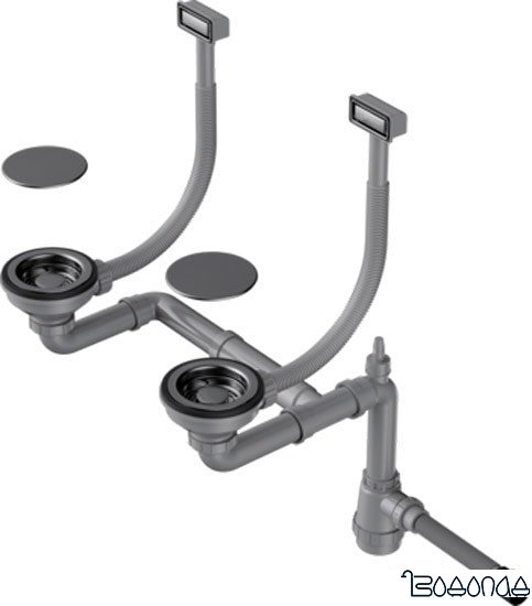 Сифон Omoikiri WK-2C GM