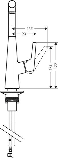 Смеситель Hansgrohe Talis Select S 72820000