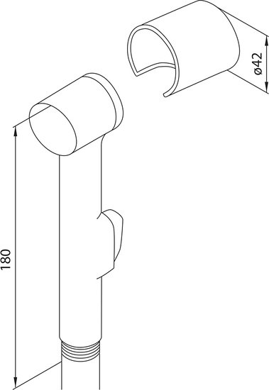 Гигиенический душ Damixa Shower program 760210264 фото 2