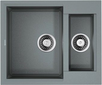 Кухонная мойка Omoikiri Sakaime 60-2 GR (leningrad grey)