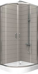 Душевой уголок NEW TRENDY Feria 80x80 K-0154 (прозрачное стекло)