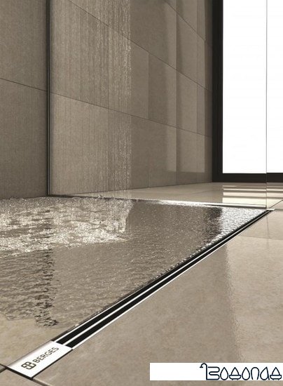 Трап/канал Berges Wasserhaus Super Slim 500 090078 (матовый хром)