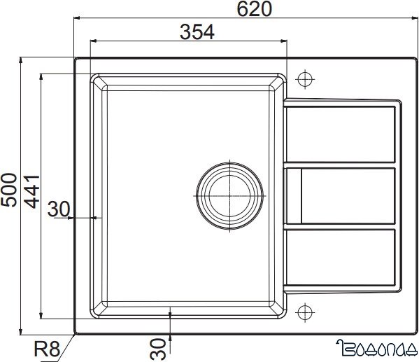 Кухонная мойка Franke Sirius SID 611-62/44 (оникс) Кухонная мойка Franke Sirius SID 611-62/44 (оникс)