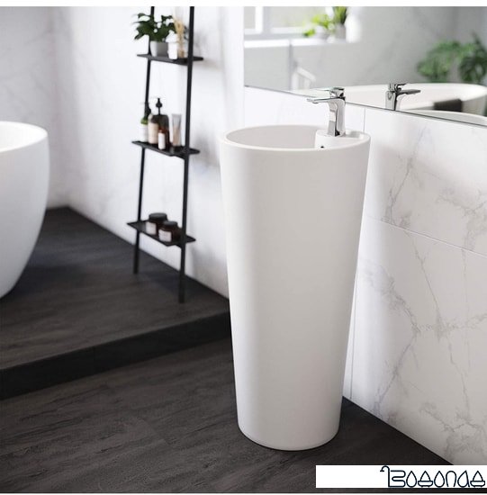 Умывальник Calani Aida CAL-00500 (белый) фото 4