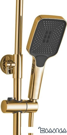 Душевая система Rea Helix Gold REA-P6619