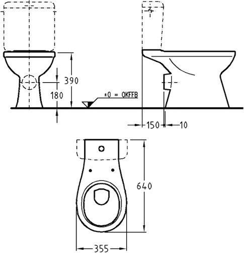 Унитаз Keramag Renova Nr.1 203800000
