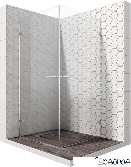 Душевой уголок Ambassador Abner 10011106 100х100