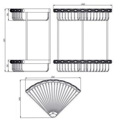 ZorG Полка AZR U-4 SL (угловая)